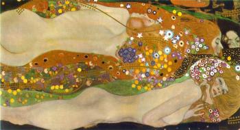 Gustav Klimt : Water Serpents II